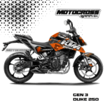 Duke 250 Gen 3 Graphic Sticker Kit
