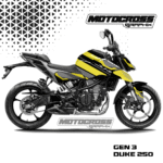 Duke 250 Gen 3 Graphic Sticker Kit