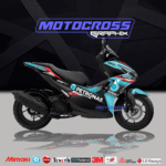 Yamaha Aerox Sticker Kit - Petronas Special Edition