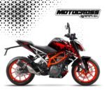 DUKE 200/250/390 RED ABSTRACT DECAL KIT