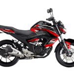 YAMAHA FZS V3 RED STRIPE DECAL KIT
