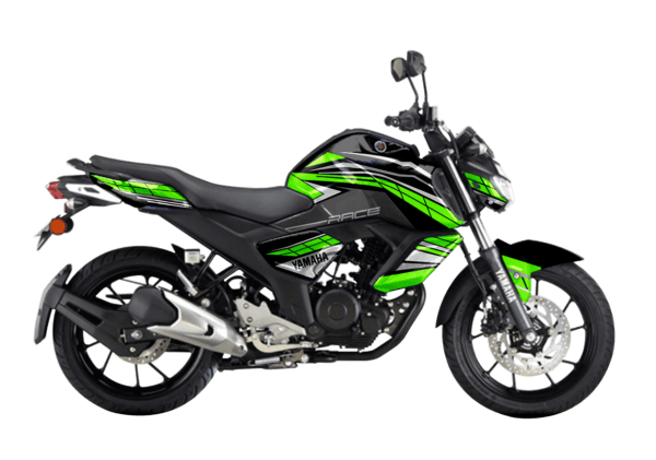 YAMAHA FZS V3 NEON STRIPE DECAL KIT