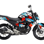 YAMAHA FZS V3 BLUE STRIPE DECAL KIT