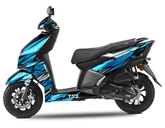 NTORQ BLUE STRIPES DECAL KIT