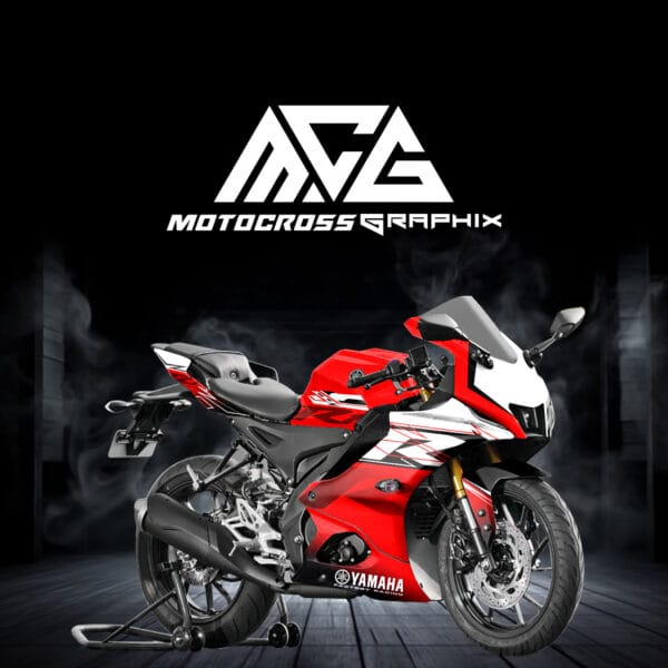 R15V4 RED DECAL KIT