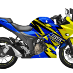SUZUKI GIXXER SF BLUE DECAL KIT