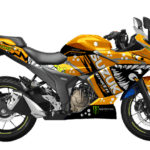 GIXXER SF NEON SHARK DECAL KIT