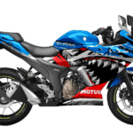 GIXXER SF BLUE SHARK DECAL KIT