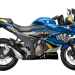 GIXXER SF SHARK DECAL KIT