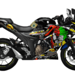 GIXXER SF JOKER DECAL KIT