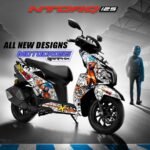 NTORQ GOKU EDITION DECAL KIT