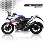 Pulsar Rs 200 Graphic Sticker Kit- RR Edition