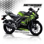 R15 V3 Graphic Sticker Kit  - Monster Energy