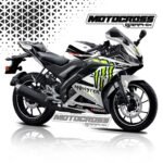 R15 V3 White Monster Editon Sticker Kit