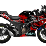 GIXXER SF GRAPHIC STICKER KIT - VENOM