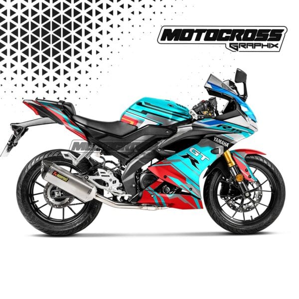 R15 V3 Graphic Kit -GTR [Full body sticker kit |Edge to Edge finish]
