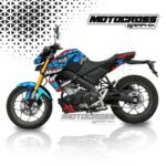 Yamaha MT-15 Graphic Kit -Shark [Full body sticker kit |Edge to Edge finish]