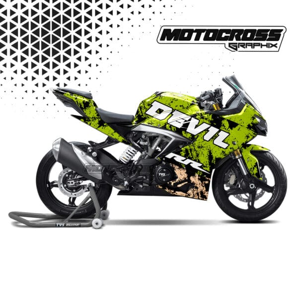 TVS RR310 GRAPHIC STICKER KIT - Image 2
