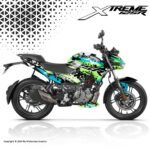 Xtreme 125R Graphic Kit -Livery  [Full body sticker kit |Edge to Edge finish]