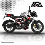 PULSAR NS 200/160 GRAPHIC KIT – SHARK RED