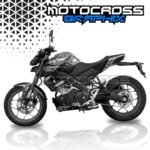 Yamaha MT15 Graphic Sticker Kit by Motocross Graphix