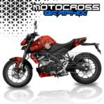 Yamaha MT15 Graphic Sticker Kit by Motocross Graphix