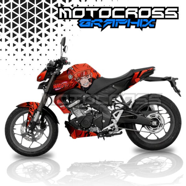 Yamaha MT15 Graphic Sticker Kit by Motocross Graphix