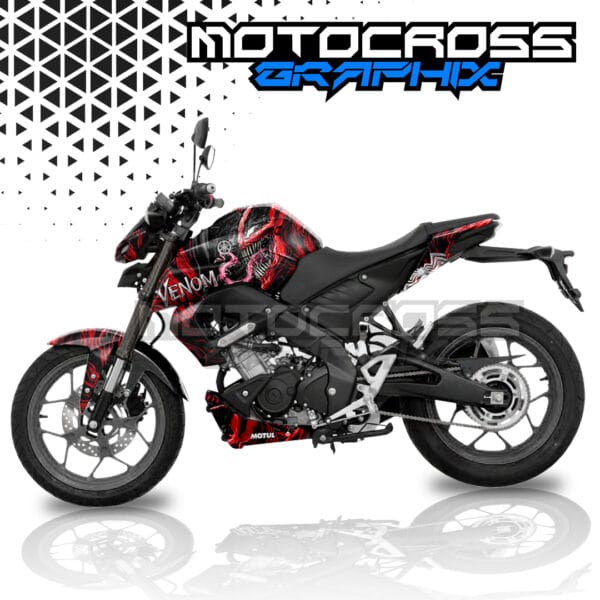 Yamaha MT15 VenomGraphic Sticker Kit by Motocross GraphixVenom