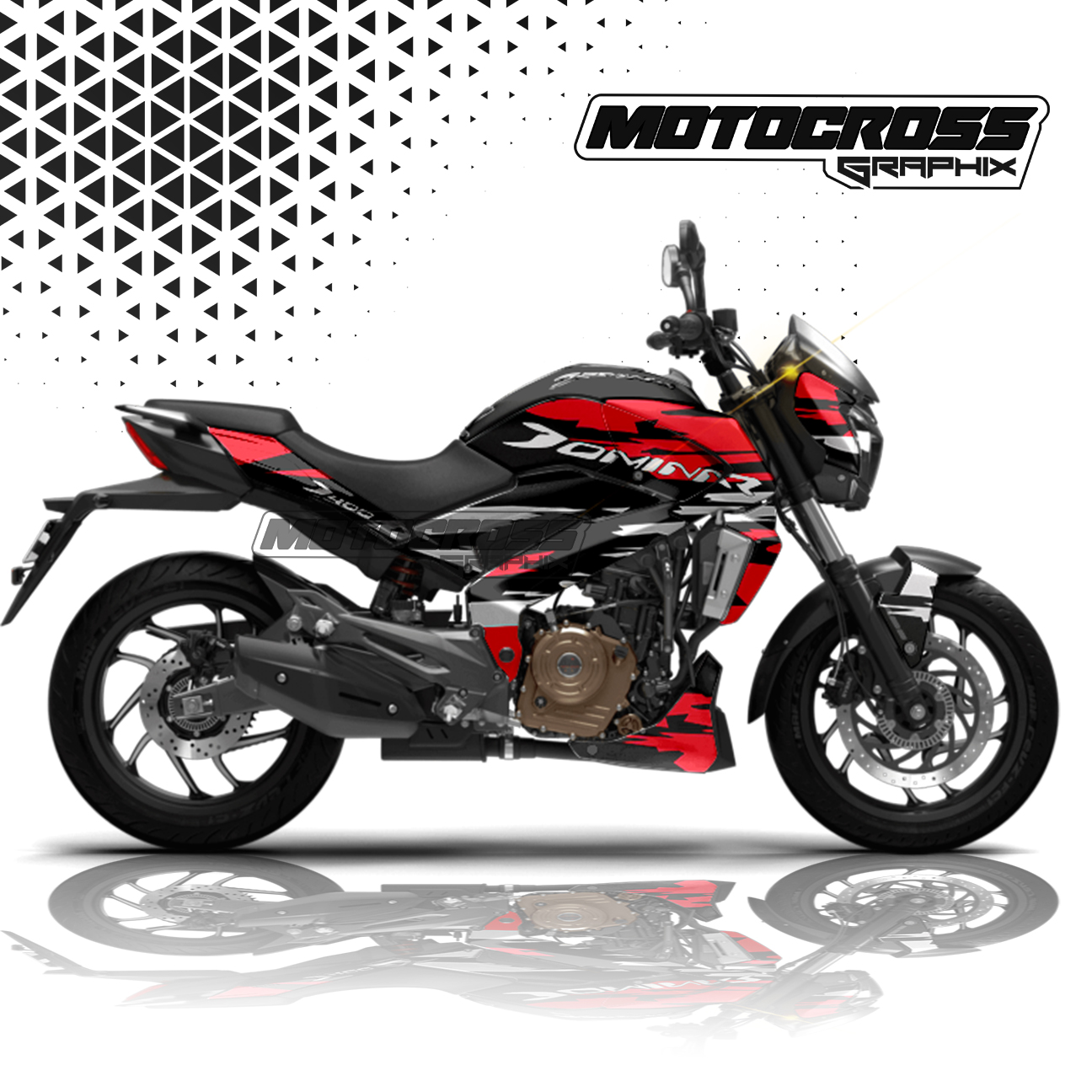 DOMINOR RED DECAL KIT