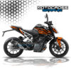 KTM DUKE DECAL KIT
