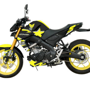 mt15YELLOWBK MT15 YELLOW STAR DECAL KIT