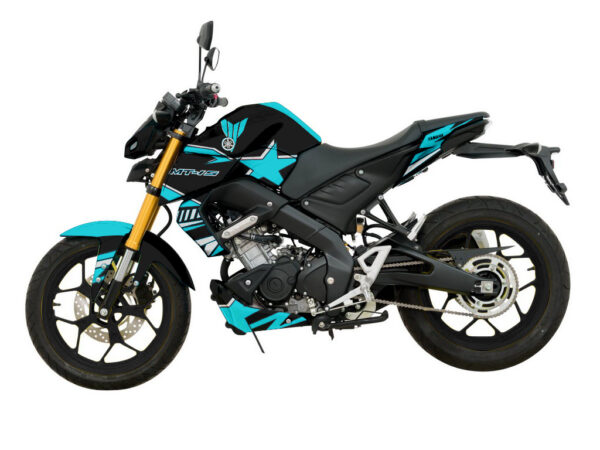 MT15 BLUE STAR DECAL KIT