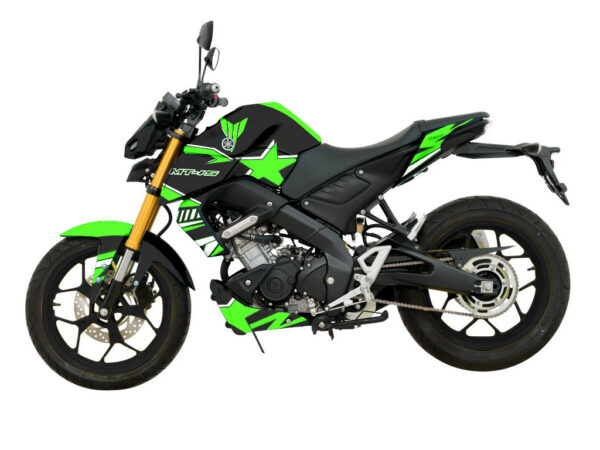 MT15 GREEN STAR DECAL KIT