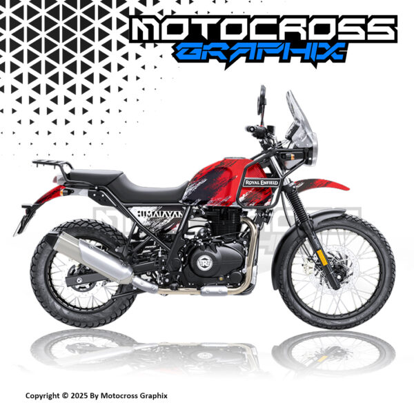 HIMALAYAN 411 OFFROAD DECAL KIT