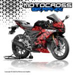 R15 V4 RED X DECAL KIT