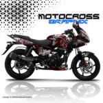 Pulsar 220 Venom Graphic Sticker Kit