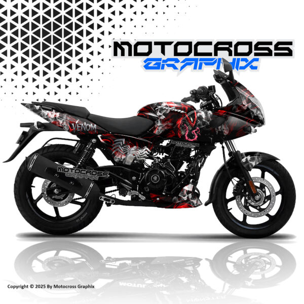 Pulsar 220 Venom Graphic Sticker Kit