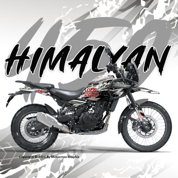 Himalayan 450 Graphic Sticker Kit