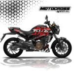 Dominar Red Graphic Kit