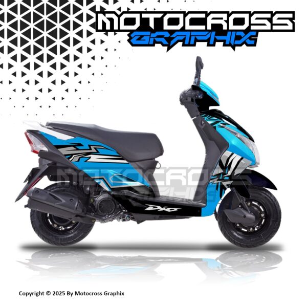Honda Dio Bs4 Graphic Sticker Kit