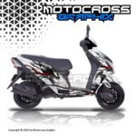 Honda Dio Bs4 Venom Graphic Sticker kit