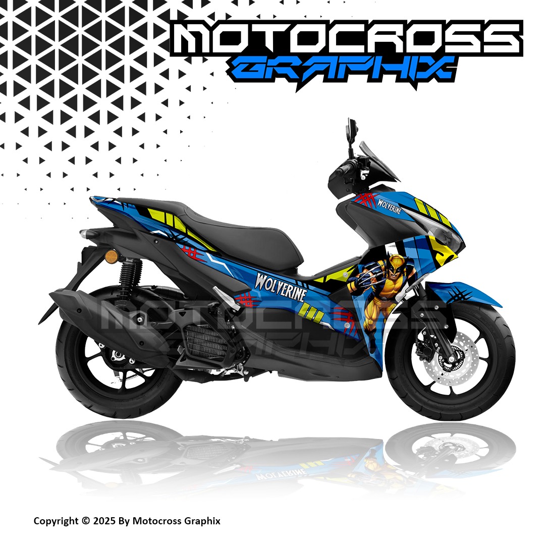 Aerox 155 Graphic Sticker Kit