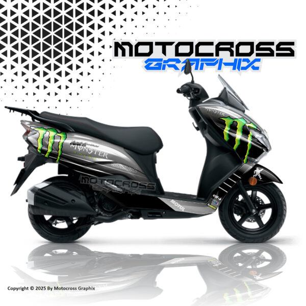 Suzuki Burgman Graphic Sticker Kit