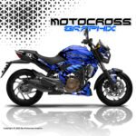 Dominar Blue Maxxis Graphic Kit