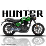 Hunter 350 Graphic Sticker Kit