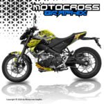 Yamaha MT15 Dragon Graphic Sticker Kit by Motocross Graphix - Image 4