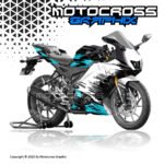 R15M / V4 WHITE GRAPHIC KIT