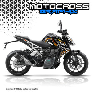 duke mosntr DUKE 125/250/390 GRAPHIC KIT