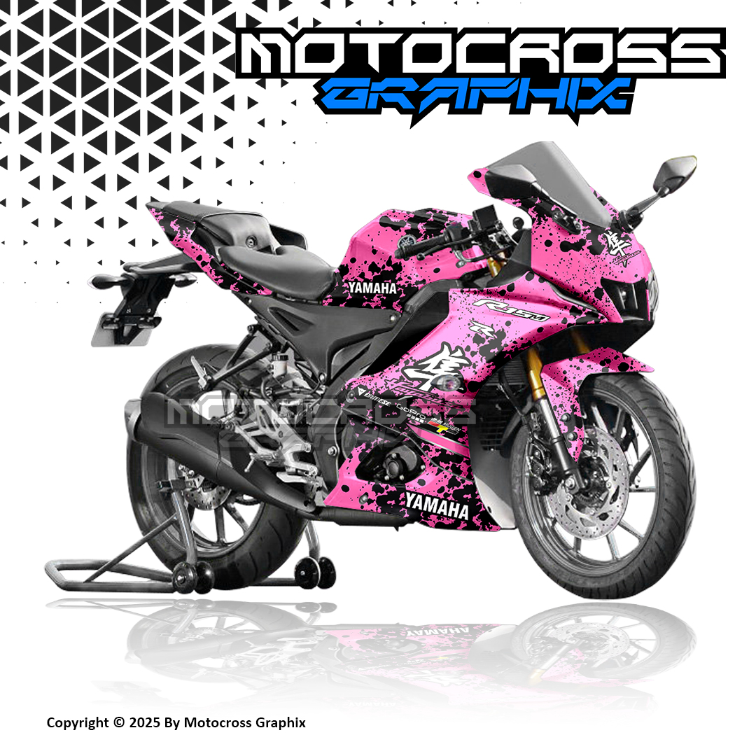 R15M / V4 PINK GRAPHIC KIT