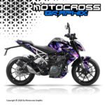 DUKE 125/200/390 GEN2 ANIME DECAL KIT